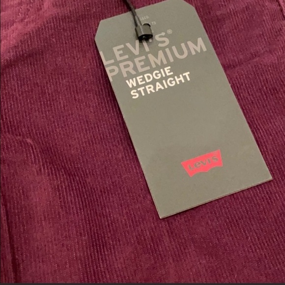 Levi’s maroon/purple corduroy pants. - Picture 7 of 8